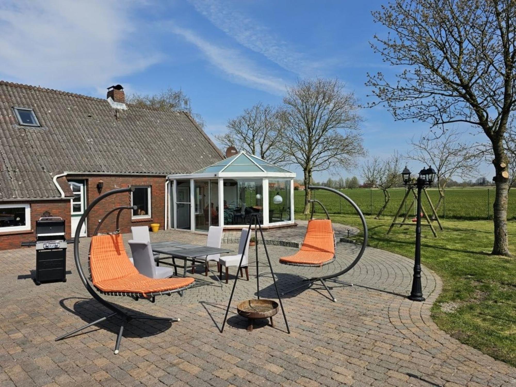 Ferienhaus Buttforde Wittmund Buitenkant foto